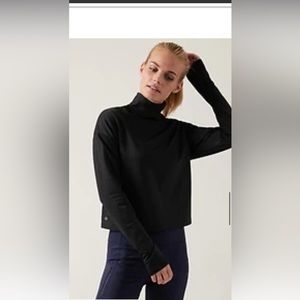 Athleta black turtleneck